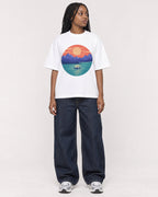Mockup Boxy Heavyweight Tee White female full-body 04