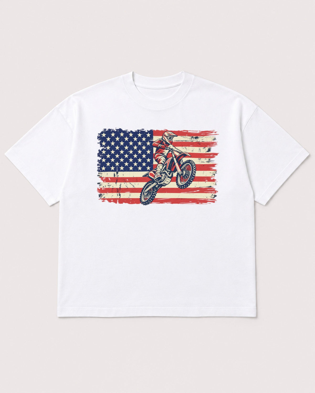 Mockup Boxy Heavyweight Tee White product