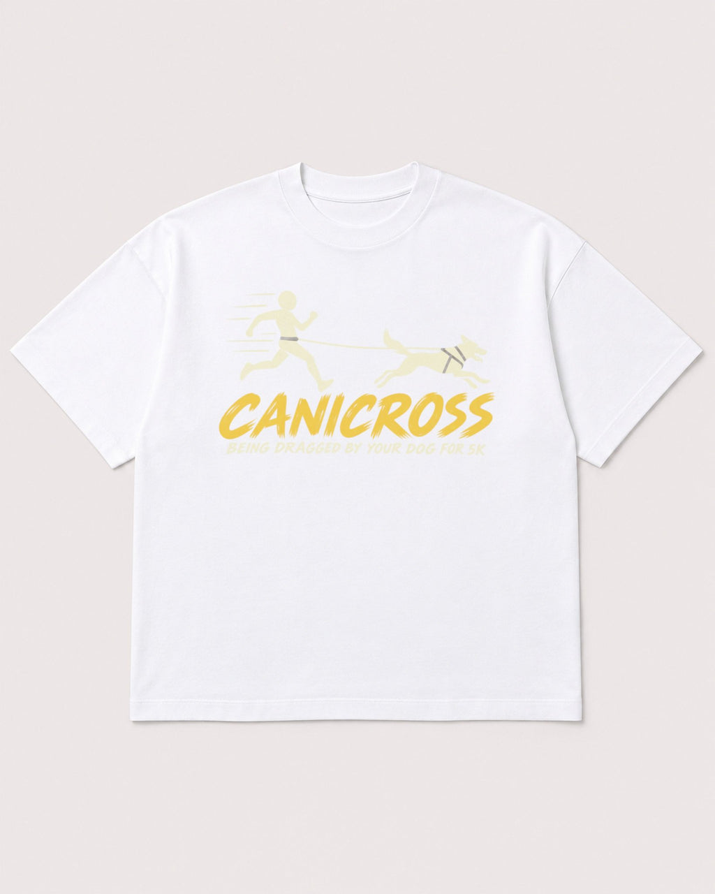 Mockup Boxy Heavyweight Tee White product