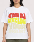 Mockup Boxy Heavyweight Tee White female close-up 22
