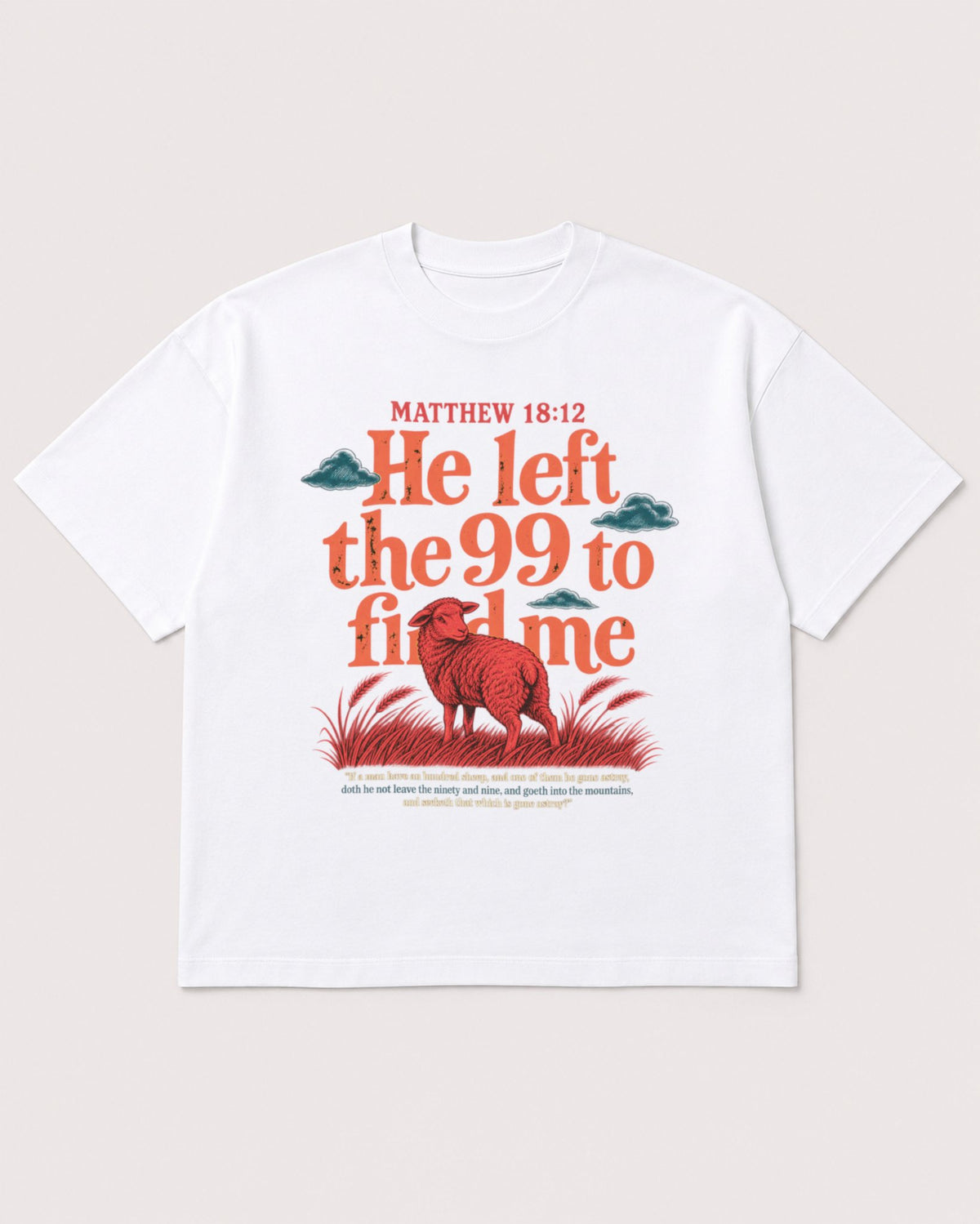 Mockup Boxy Heavyweight Tee White product