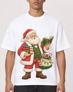 Mockup Boxy Heavyweight Tee White male close-up 20