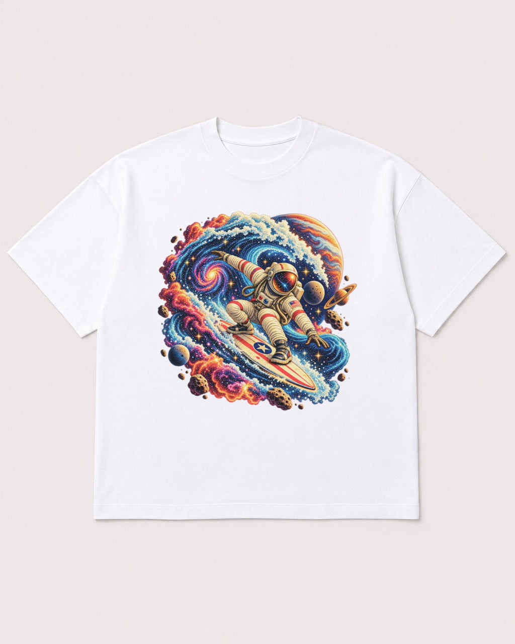 Mockup Boxy Heavyweight Tee White product