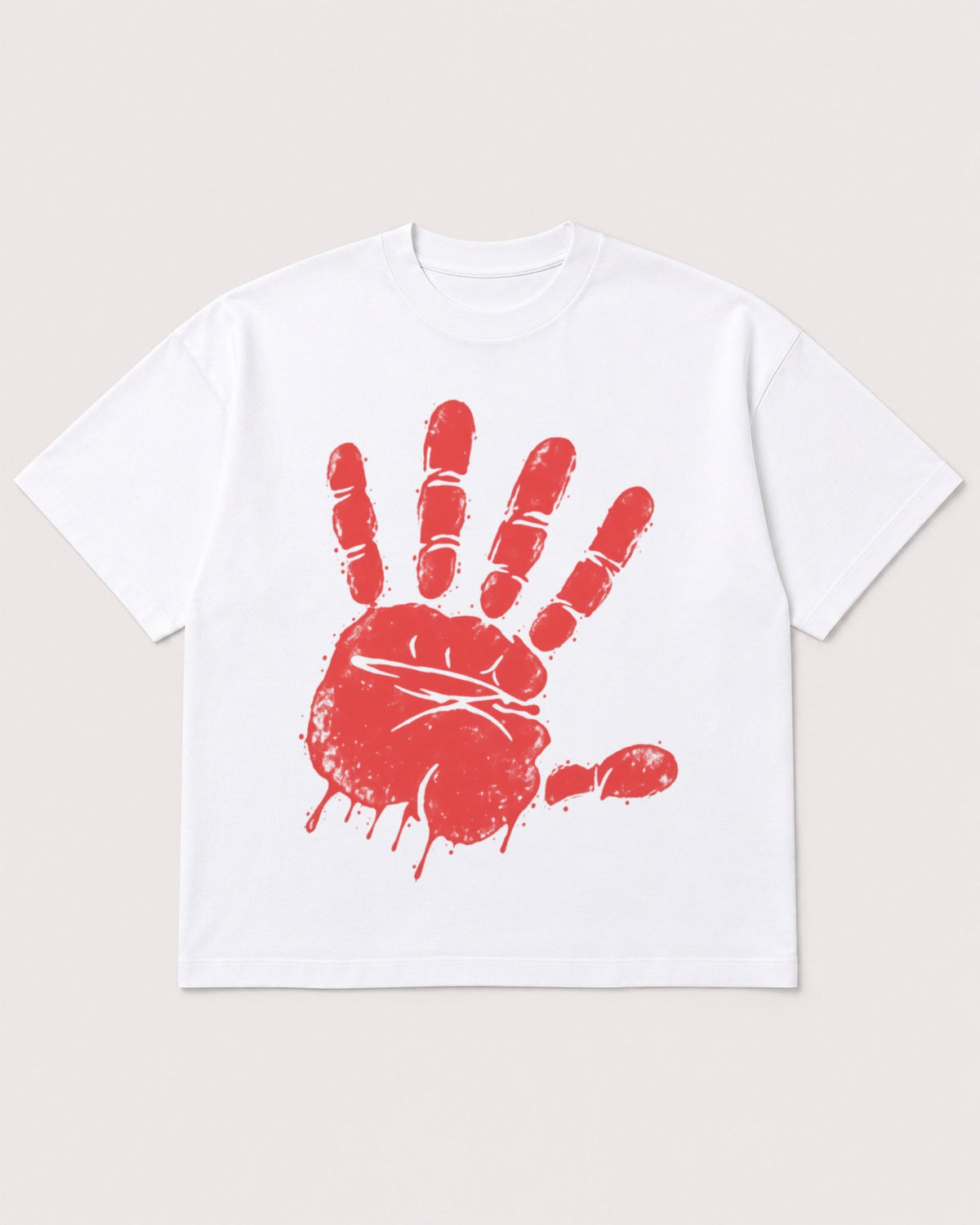 Mockup Boxy Heavyweight Tee White product