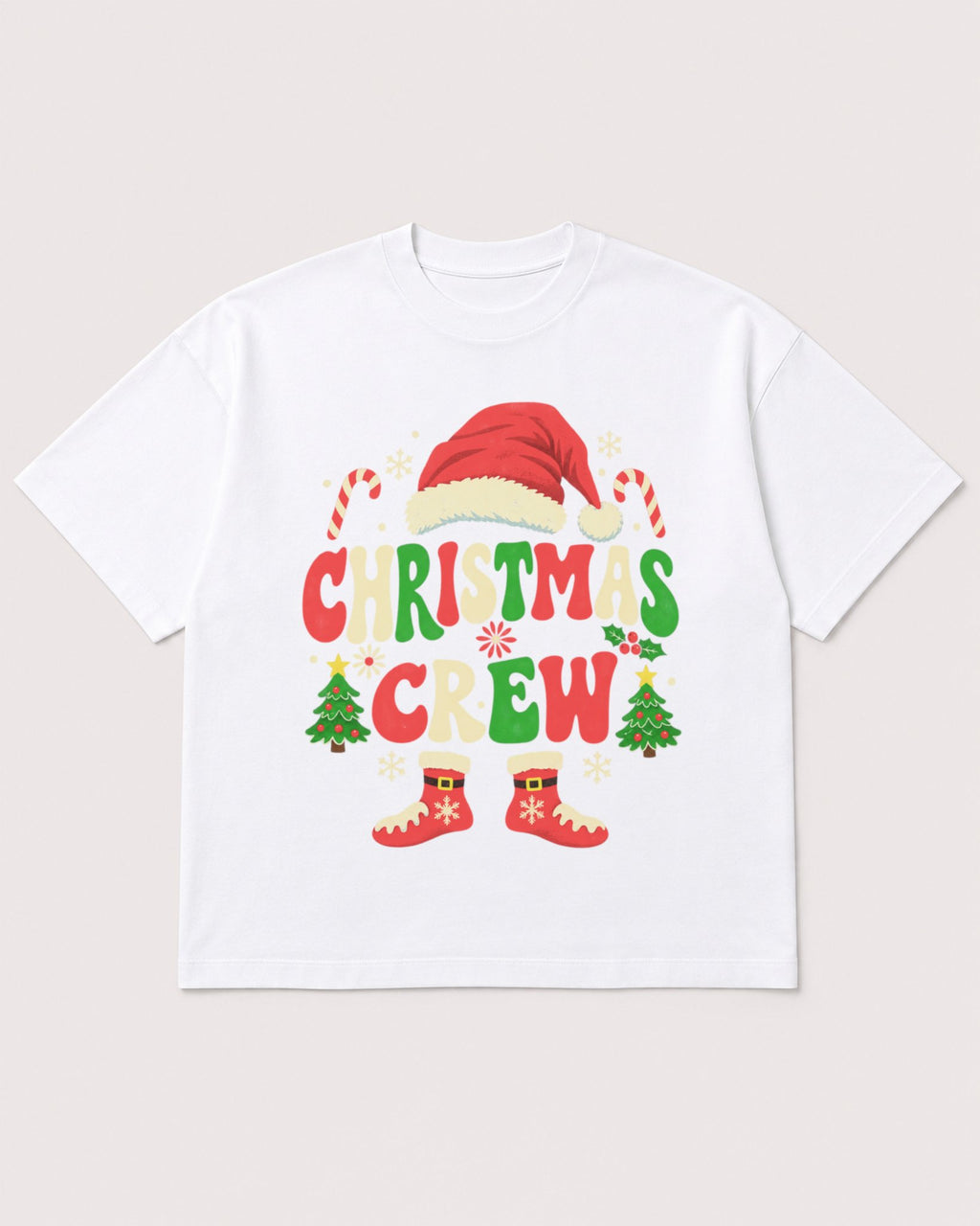 Mockup Boxy Heavyweight Tee White product