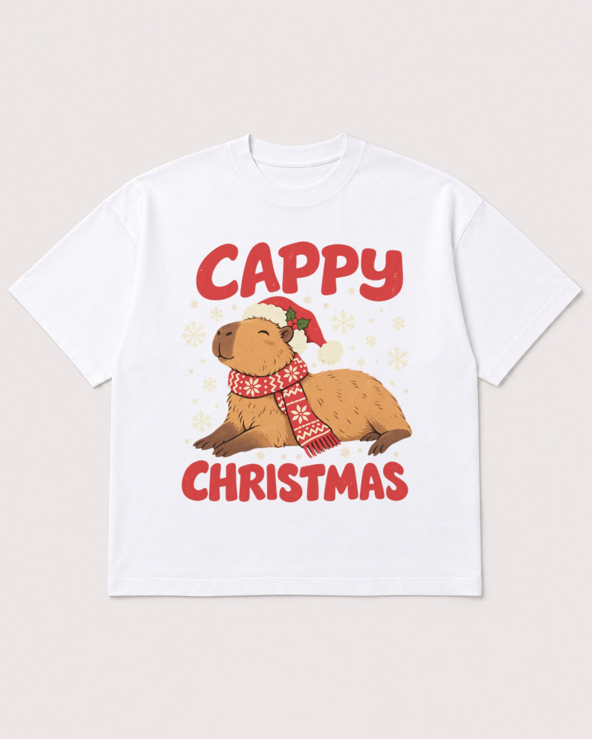 Mockup Boxy Heavyweight Tee White product