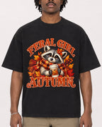 Mockup Boxy Heavyweight Tee Black male close-up 04