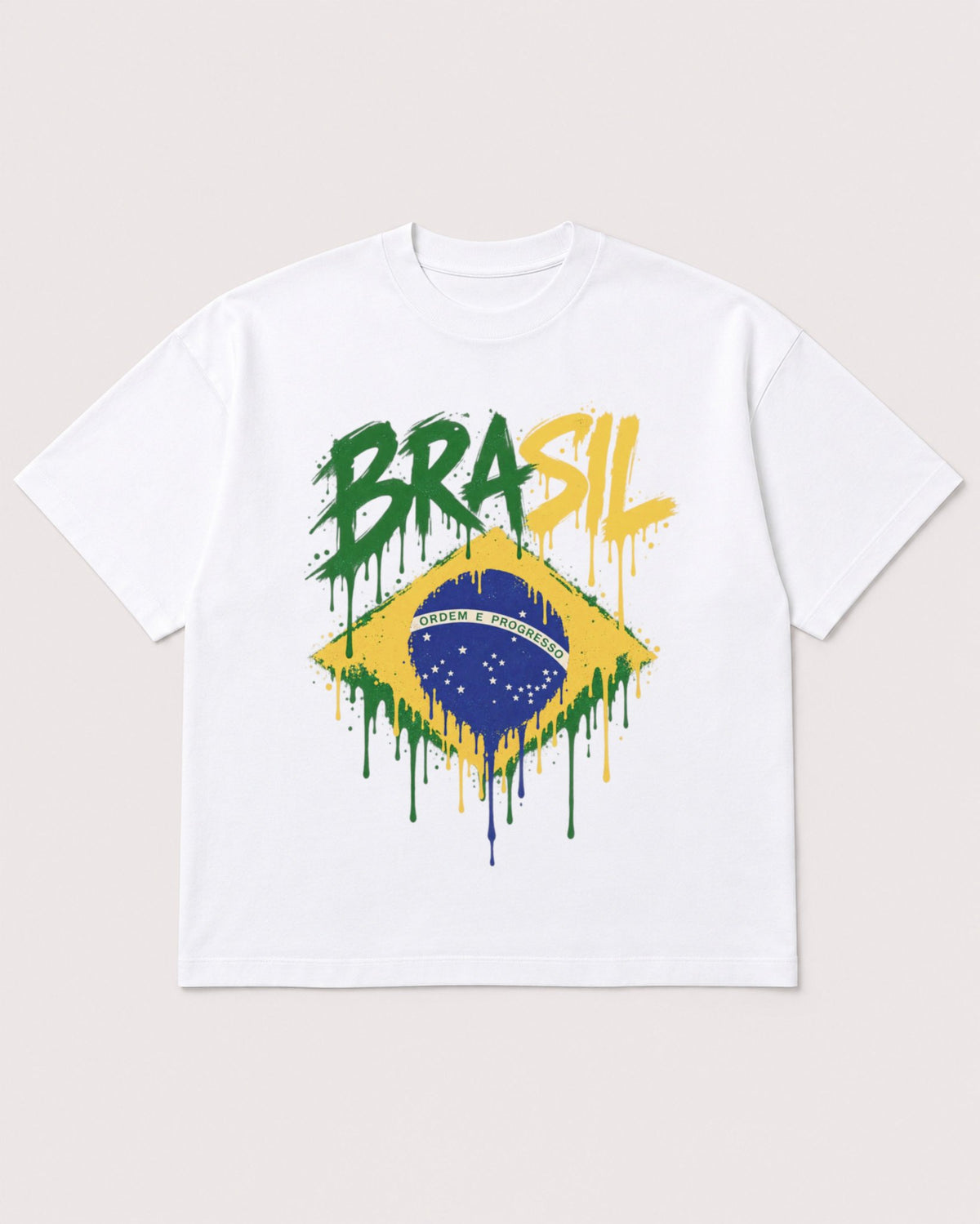 Mockup Boxy Heavyweight Tee White product
