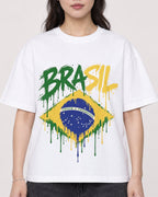 Mockup Boxy Heavyweight Tee White female close-up 03