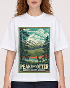 Mockup Boxy Heavyweight Tee White female close-up 09