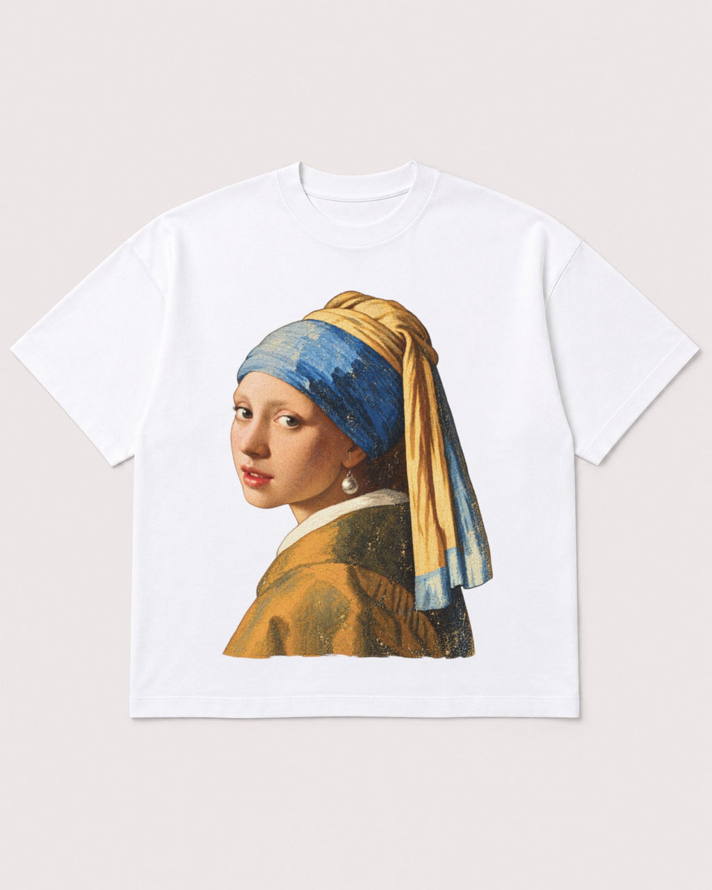 Mockup Boxy Heavyweight Tee White product