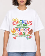 Mockup Boxy Heavyweight Tee White female close-up 40