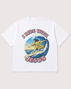 Mockup Boxy Heavyweight Tee White product