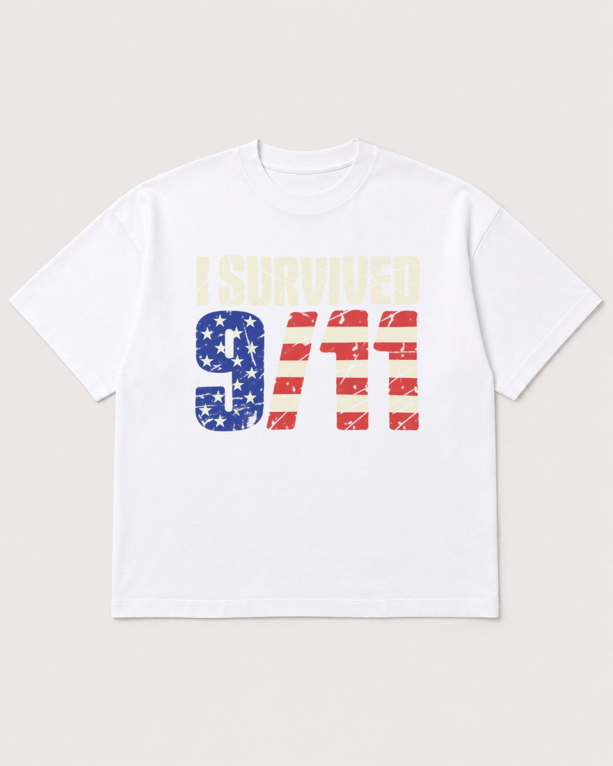 Mockup Boxy Heavyweight Tee White product