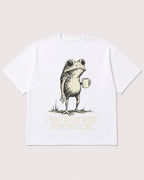 Mockup Boxy Heavyweight Tee White product