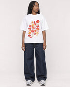 Mockup Boxy Heavyweight Tee White female full-body 04