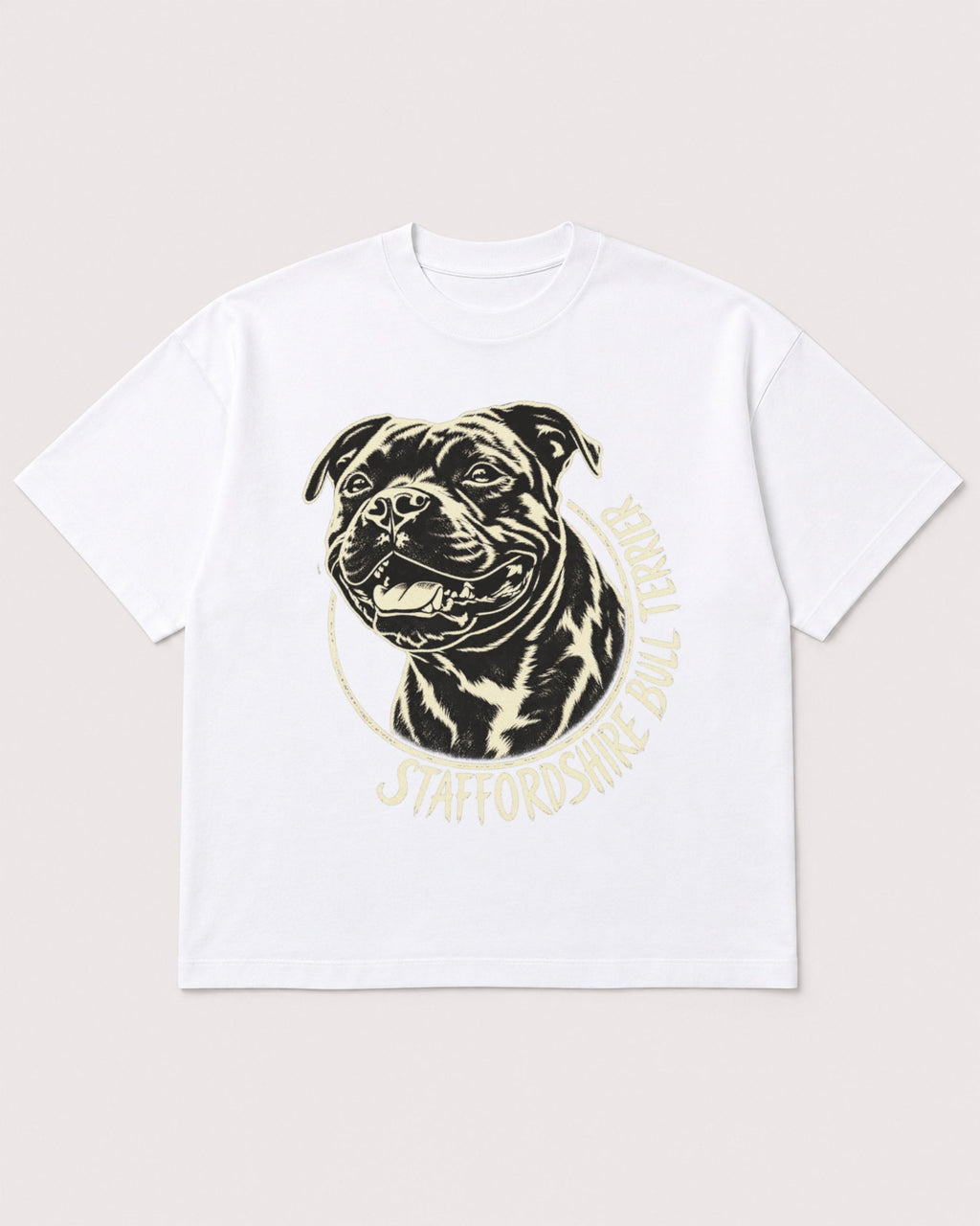 Mockup Boxy Heavyweight Tee White product