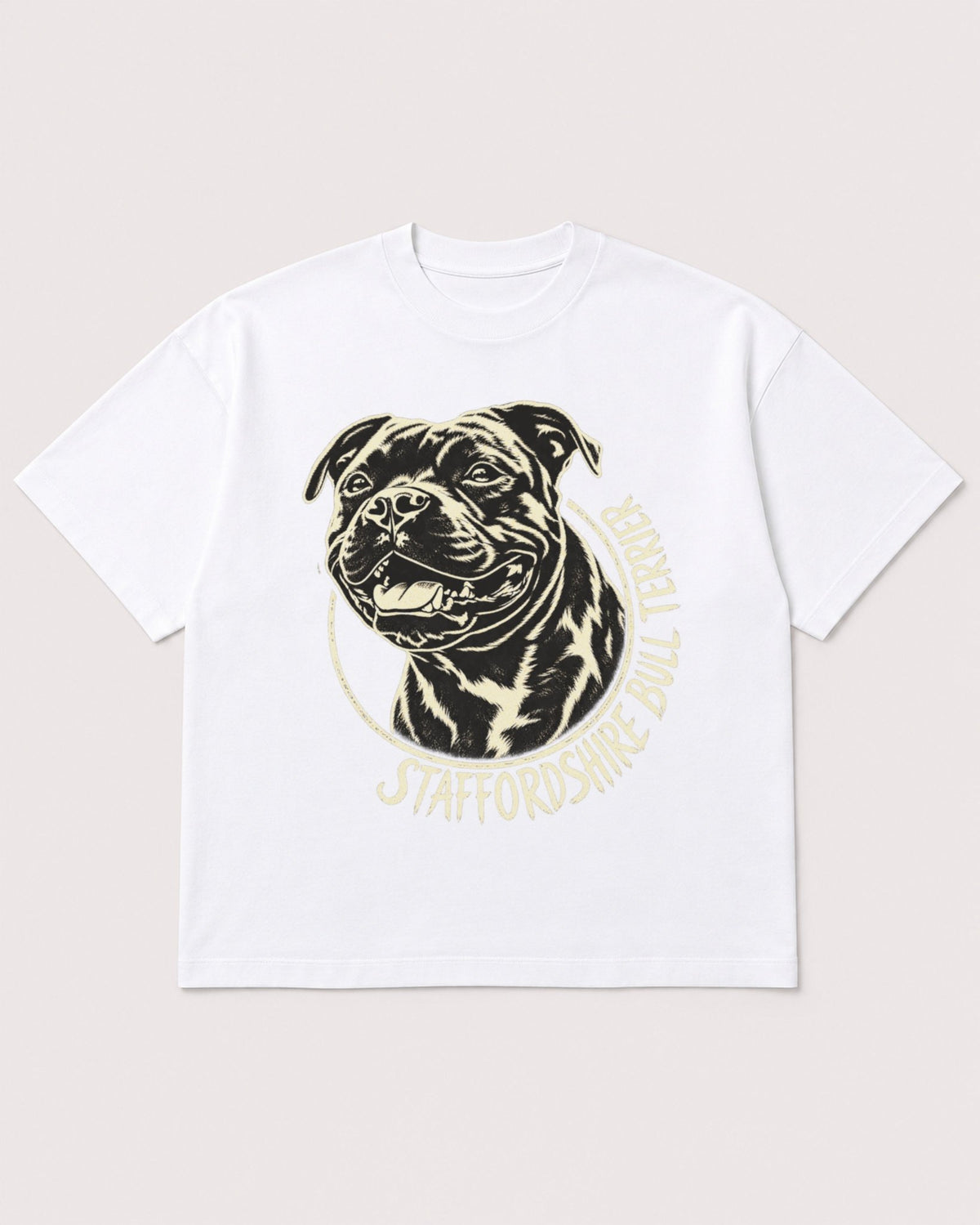 Mockup Boxy Heavyweight Tee White product