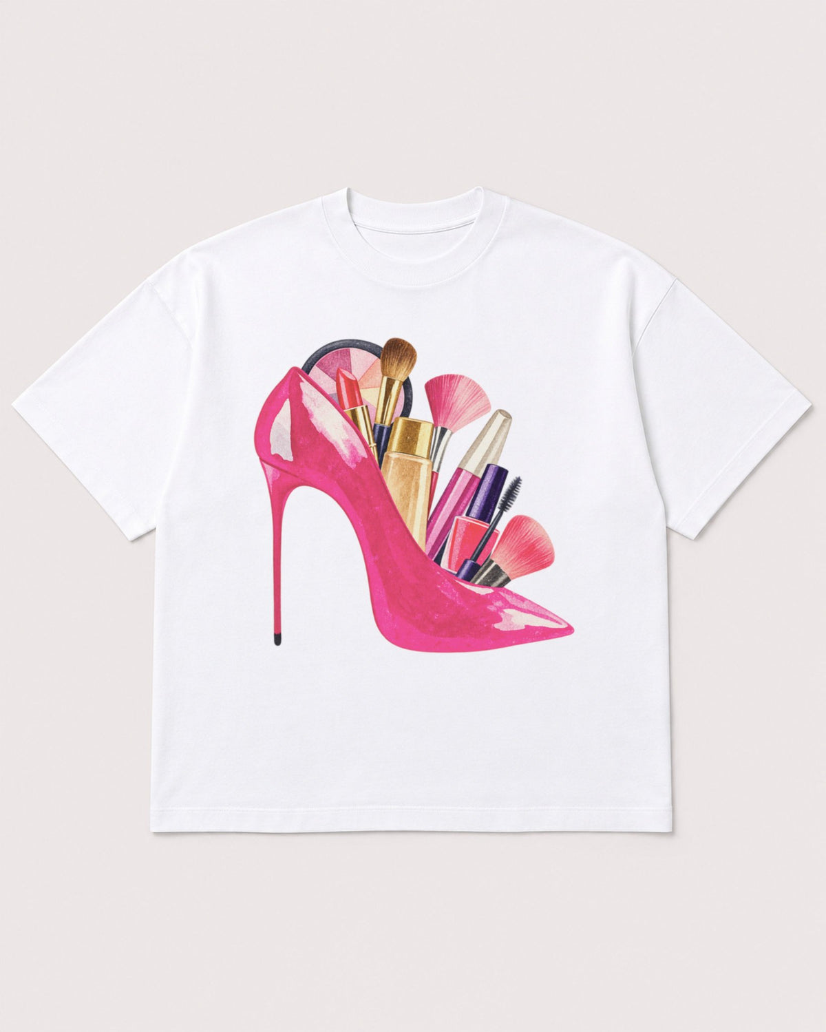 Mockup Boxy Heavyweight Tee White product