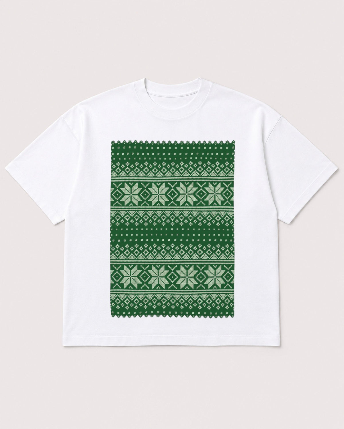 Mockup Boxy Heavyweight Tee White product