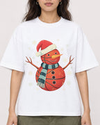Mockup Boxy Heavyweight Tee White female close-up 02