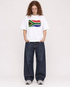 Mockup Boxy Heavyweight Tee White female full-body 09