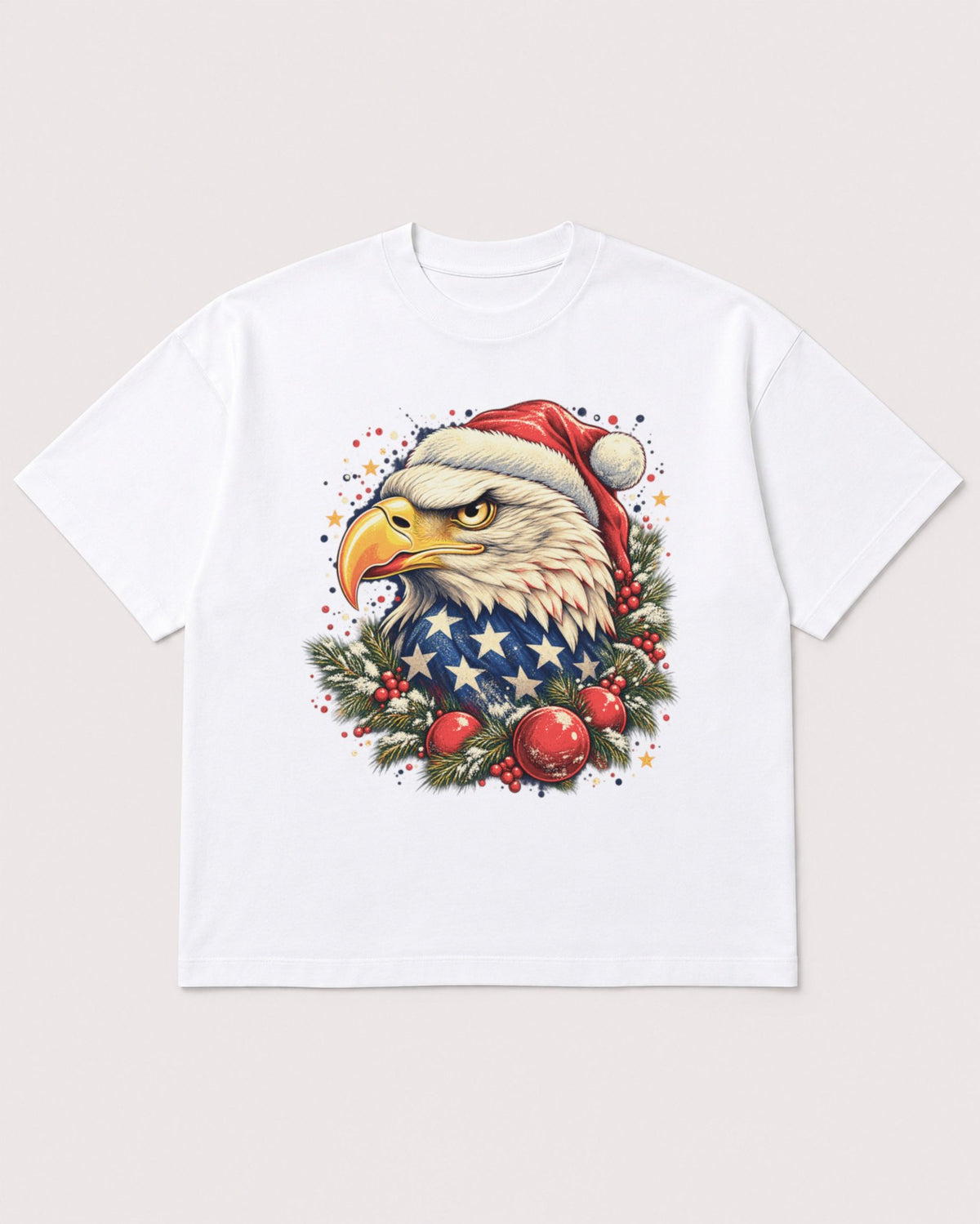Mockup Boxy Heavyweight Tee White product