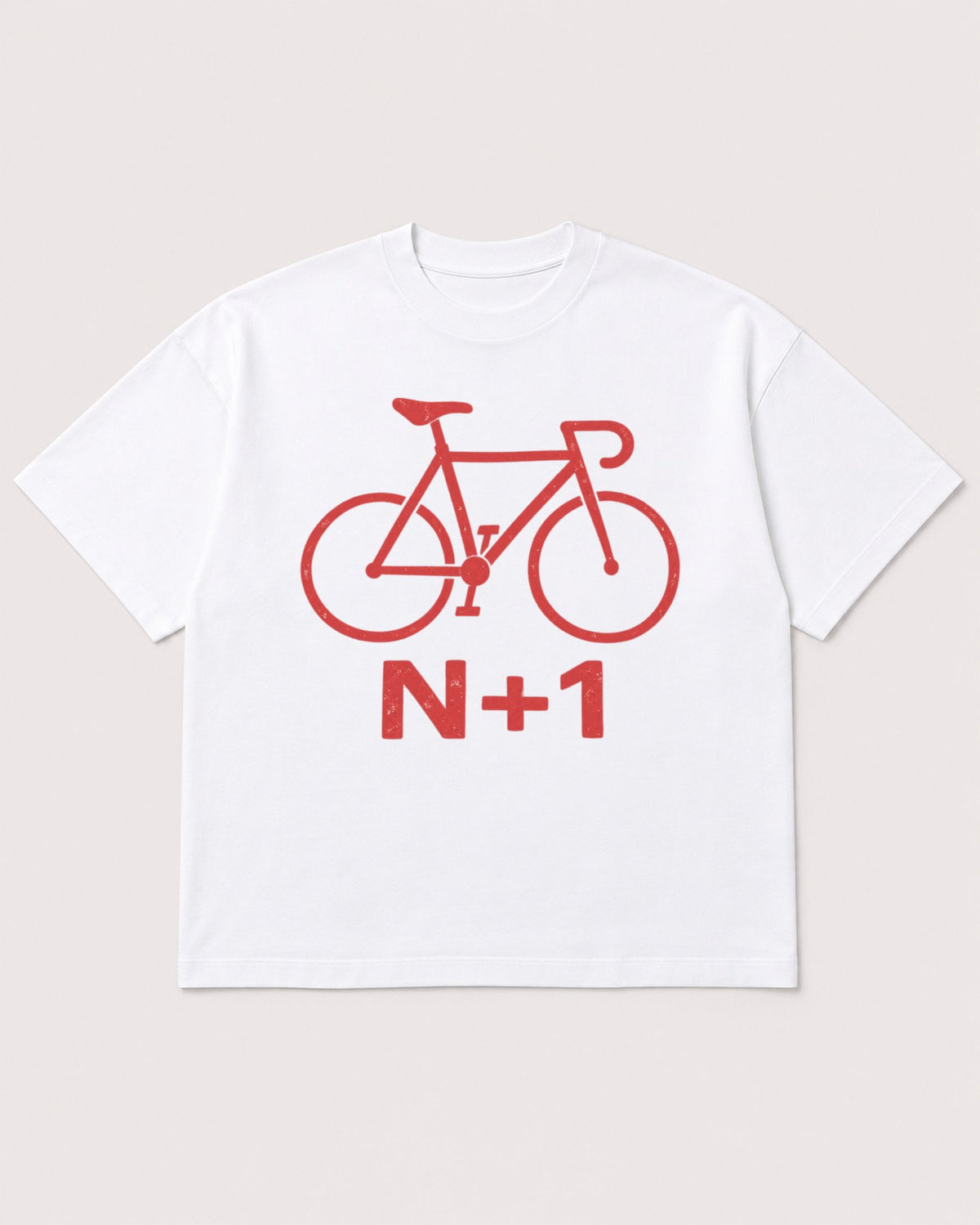 Mockup Boxy Heavyweight Tee White product