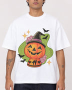 Mockup Boxy Heavyweight Tee White male close-up 06