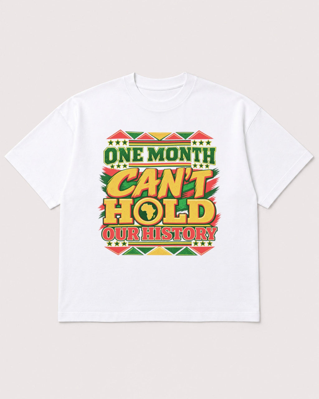 Mockup Boxy Heavyweight Tee White product