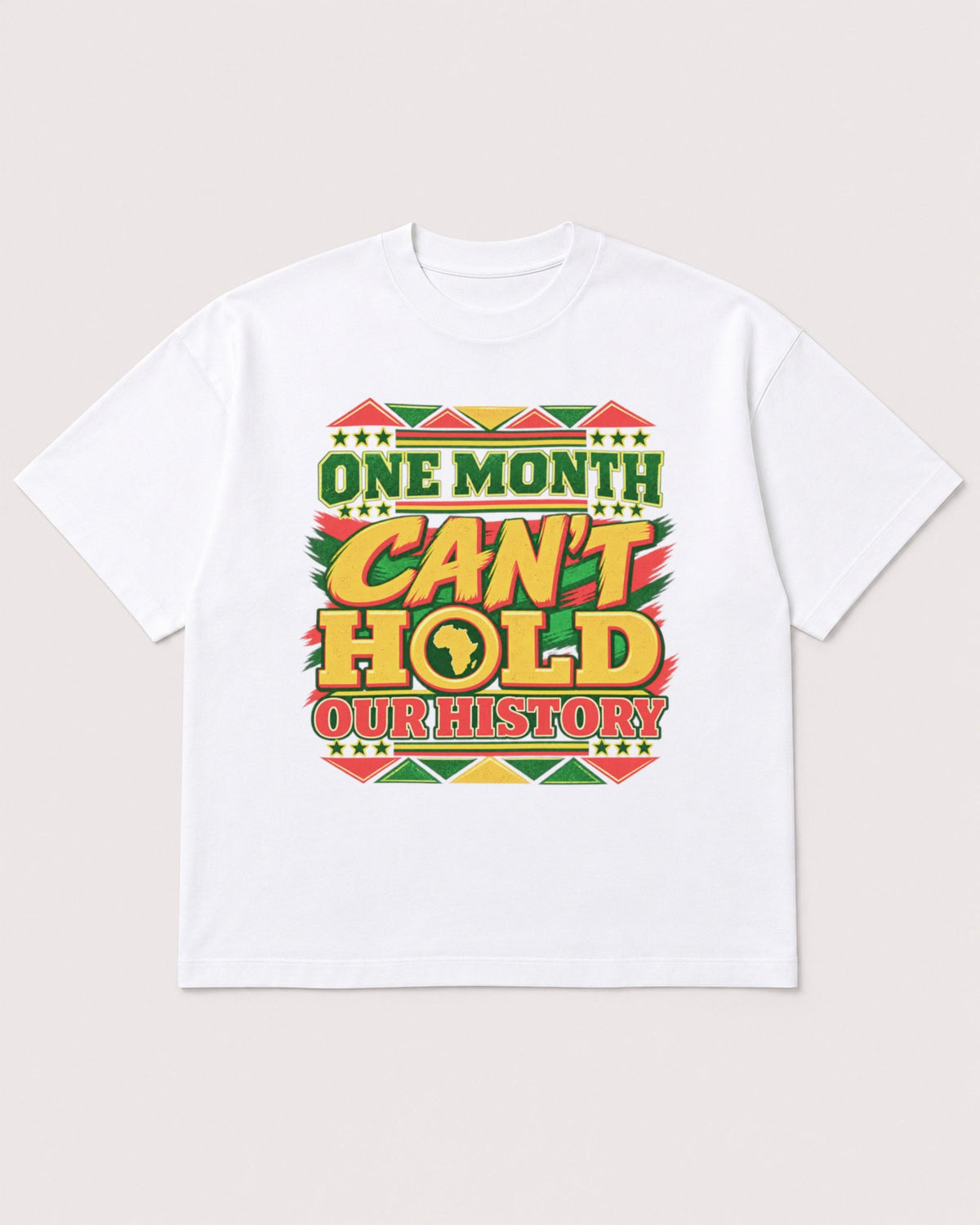 Mockup Boxy Heavyweight Tee White product