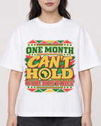 Mockup Boxy Heavyweight Tee White female close-up 03