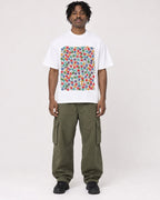 Mockup Boxy Heavyweight Tee White male full-body 04