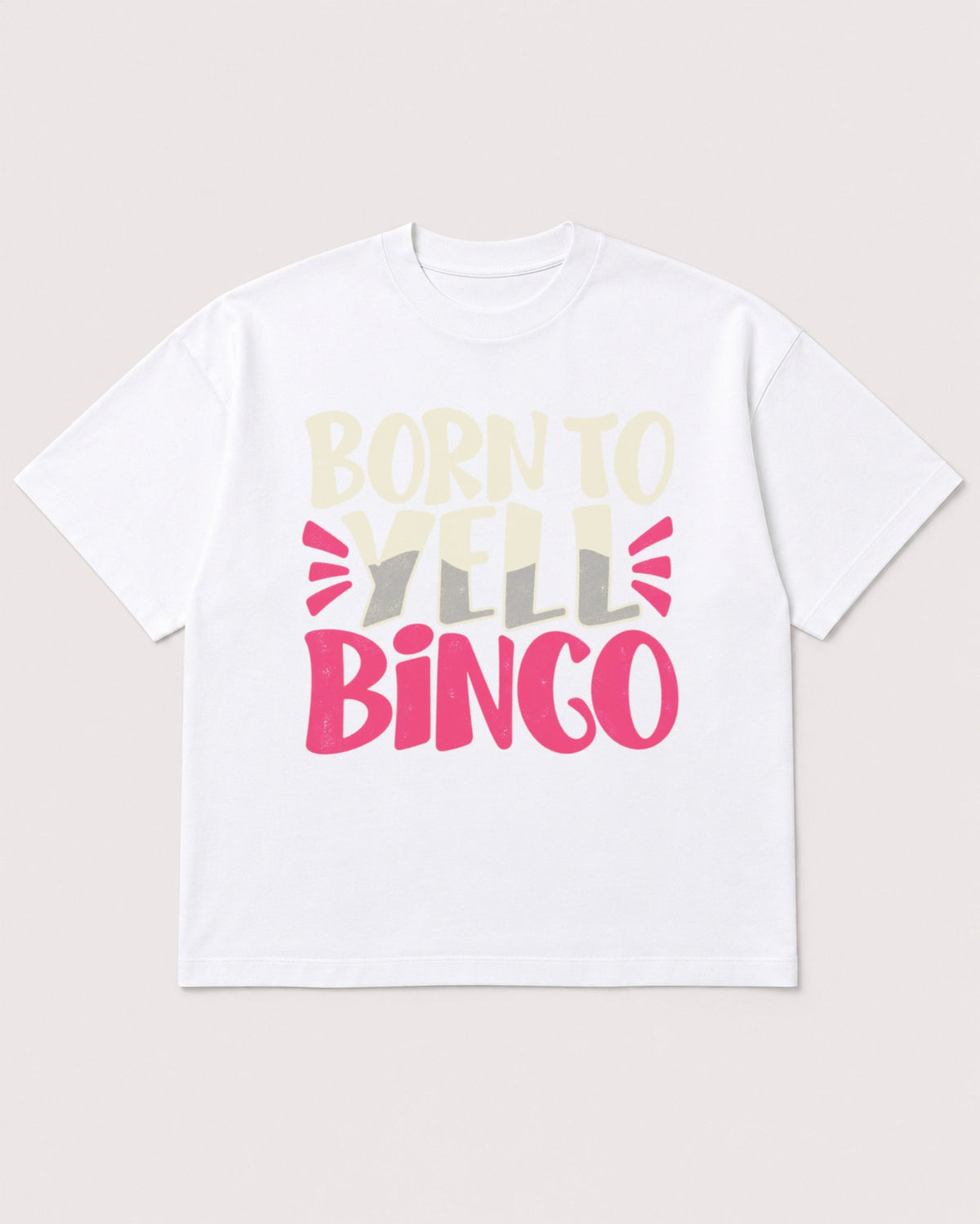 Mockup Boxy Heavyweight Tee White product