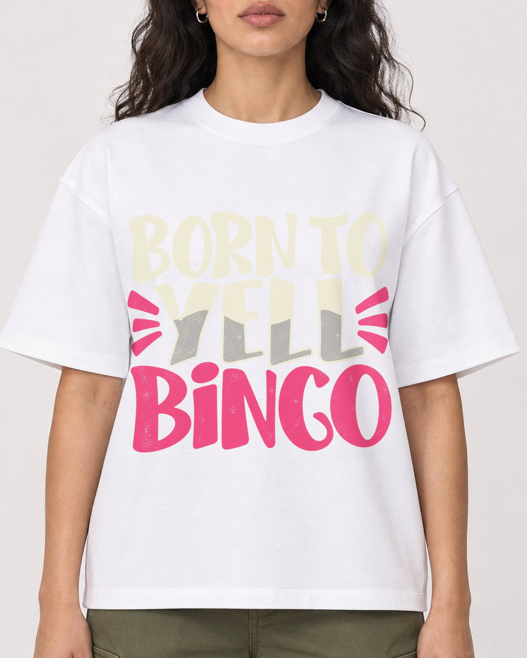 Mockup Boxy Heavyweight Tee White female close-up 07