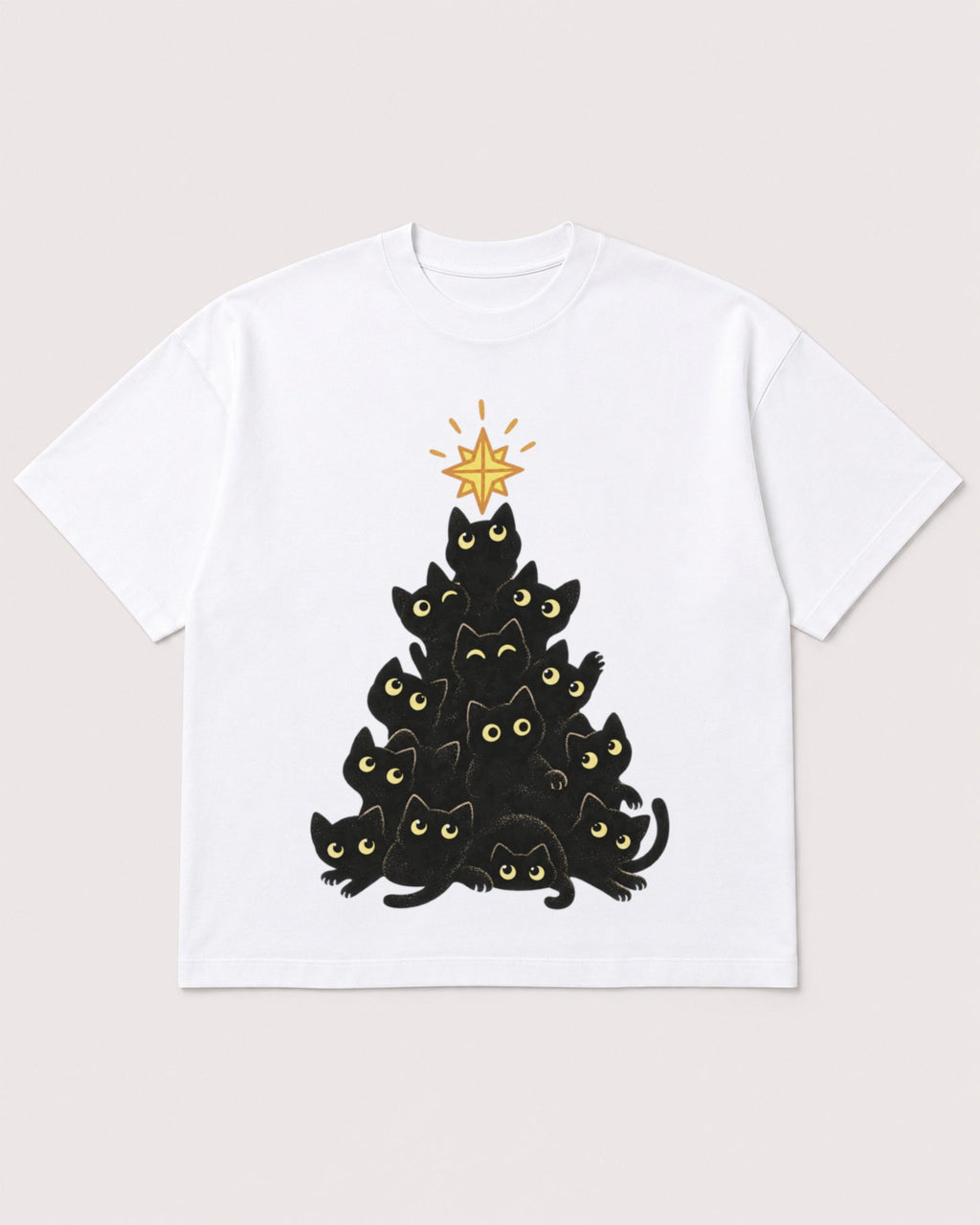 Mockup Boxy Heavyweight Tee White product