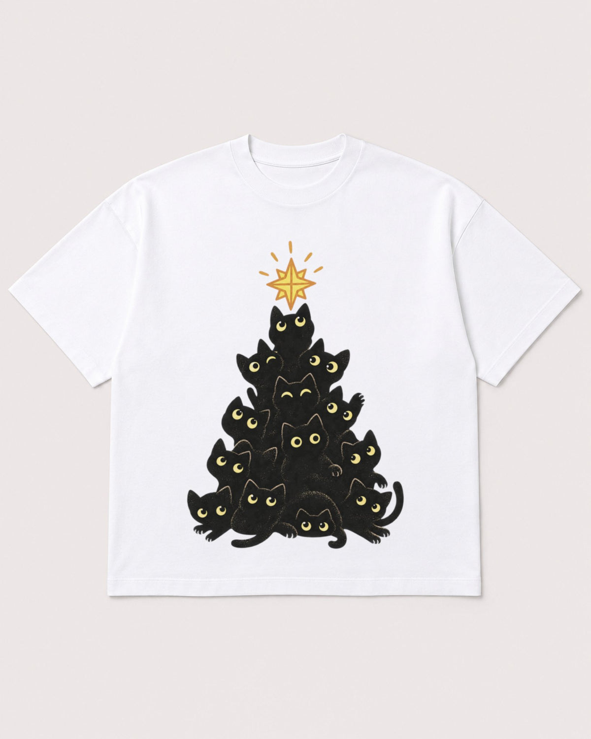 Mockup Boxy Heavyweight Tee White product