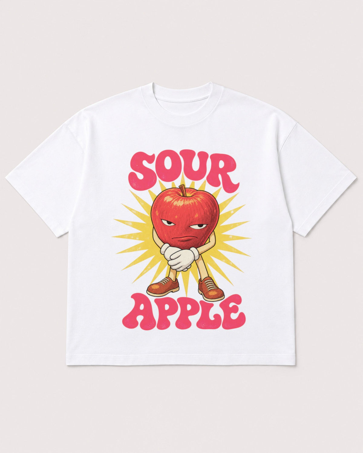 Mockup Boxy Heavyweight Tee White product