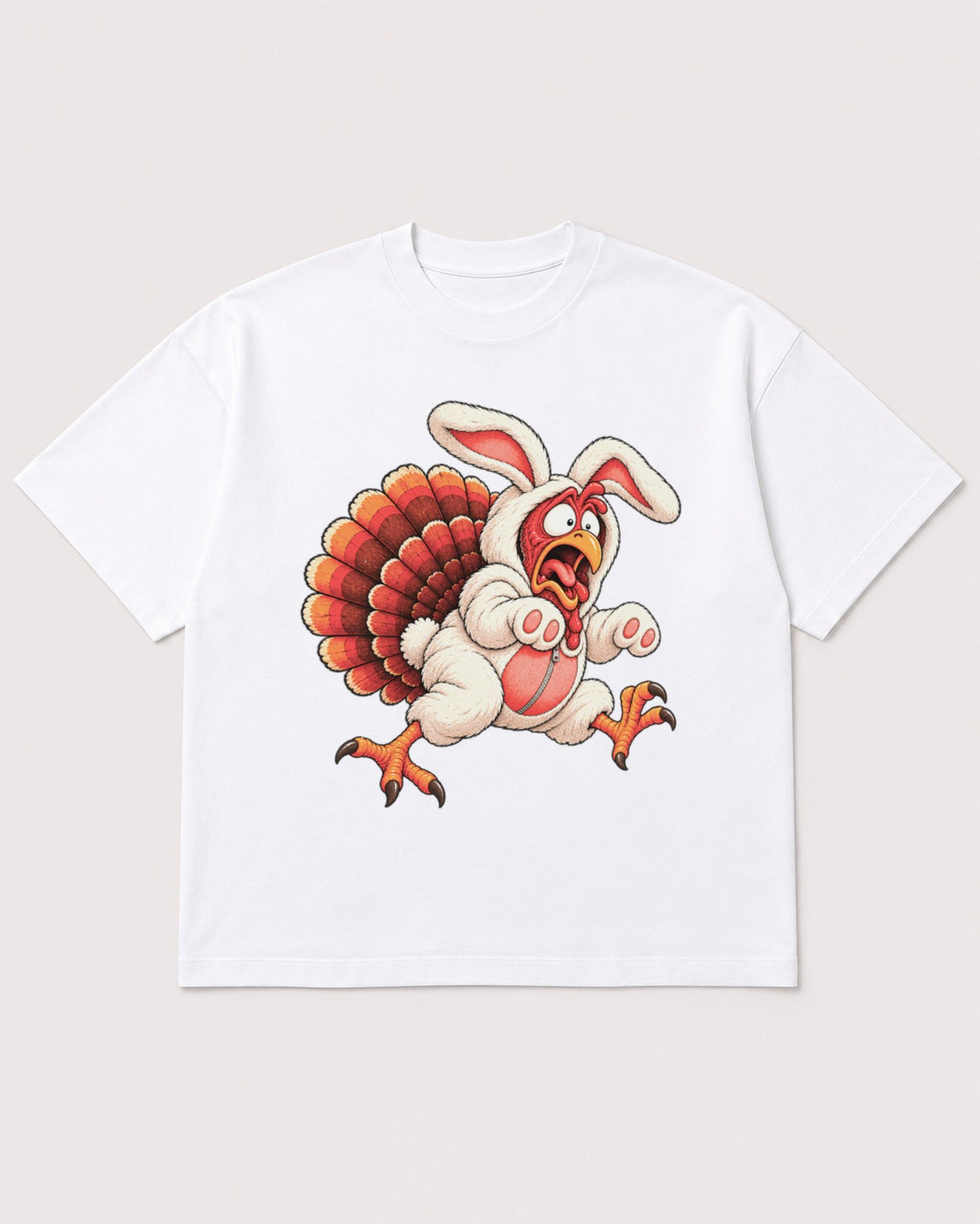 Mockup Boxy Heavyweight Tee White product