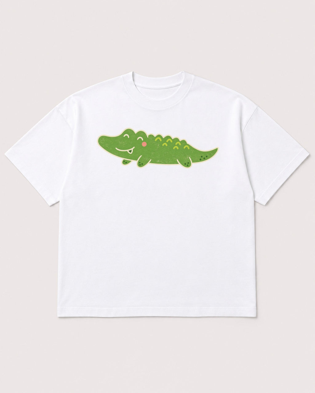 Mockup Boxy Heavyweight Tee White product