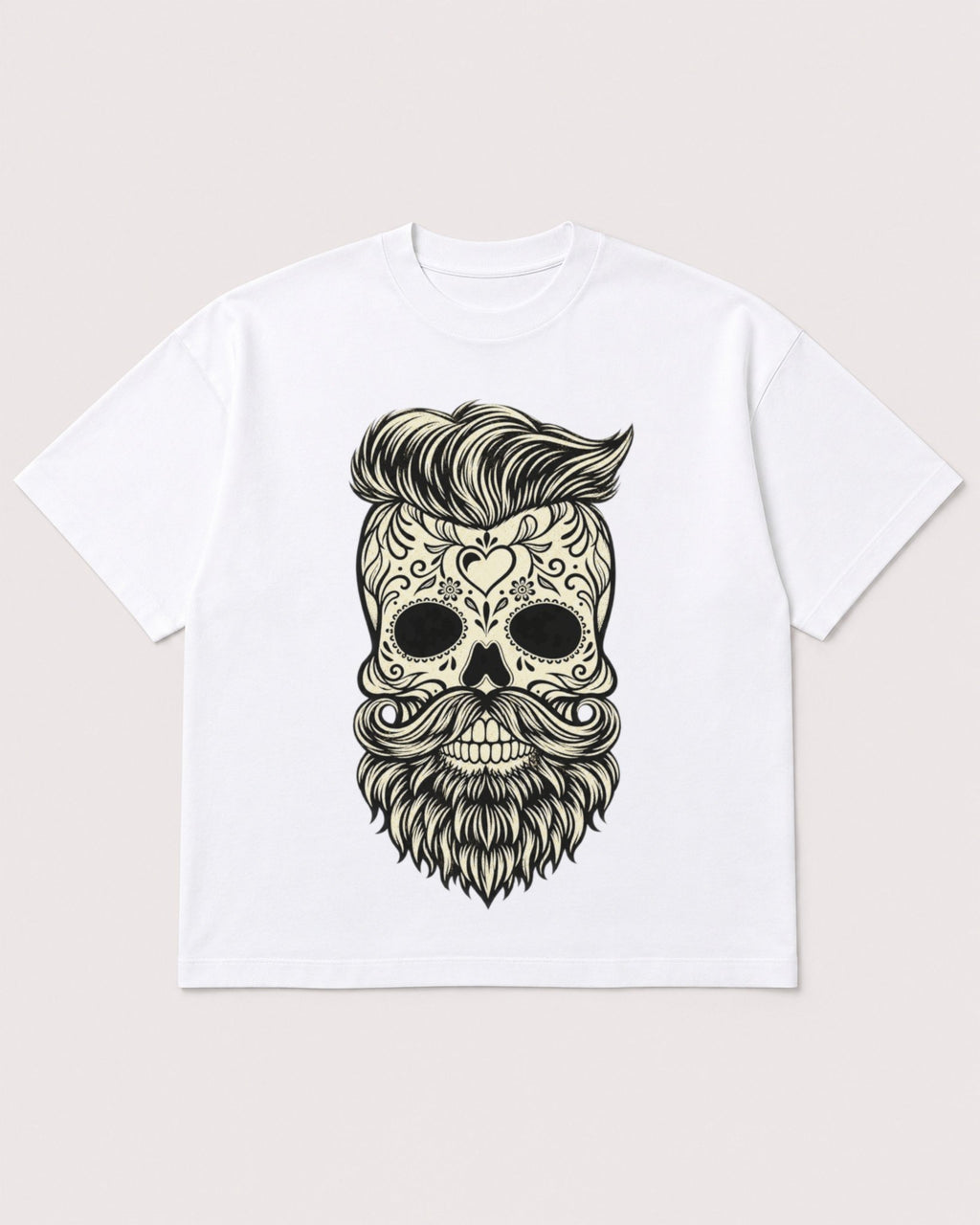 Mockup Boxy Heavyweight Tee White product