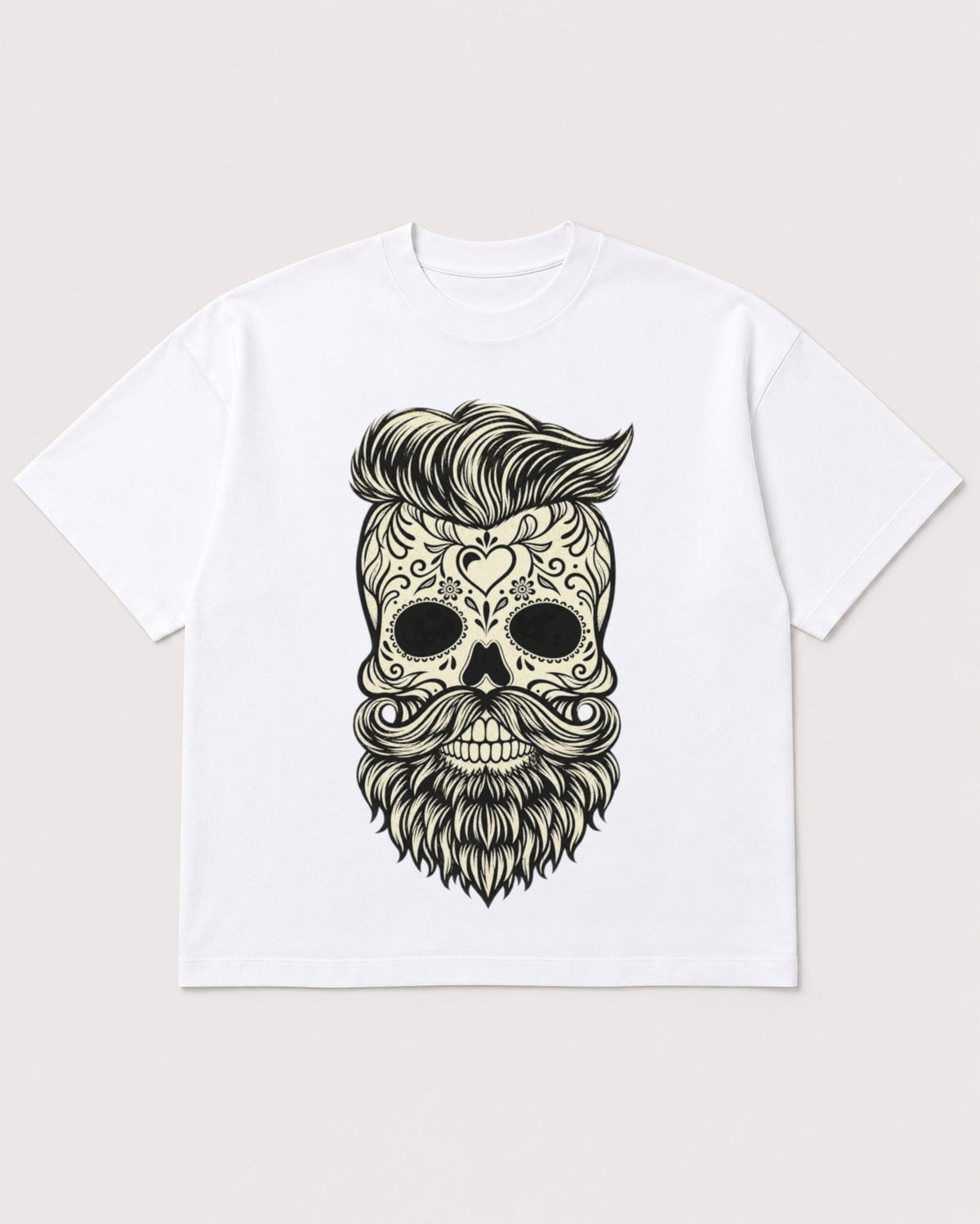 Mockup Boxy Heavyweight Tee White product