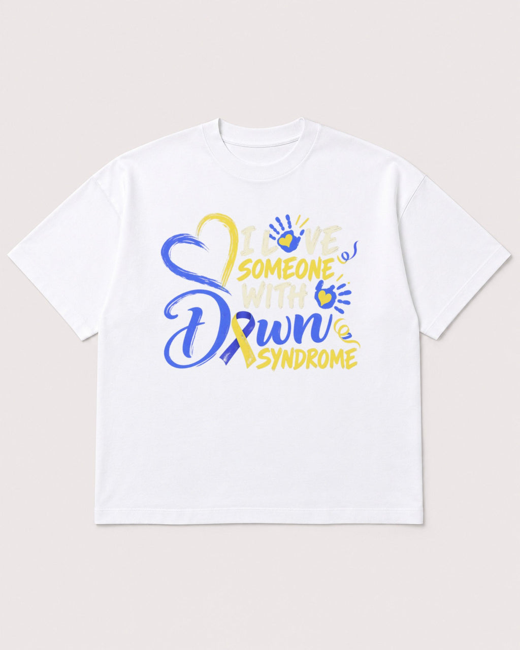 Mockup Boxy Heavyweight Tee White product
