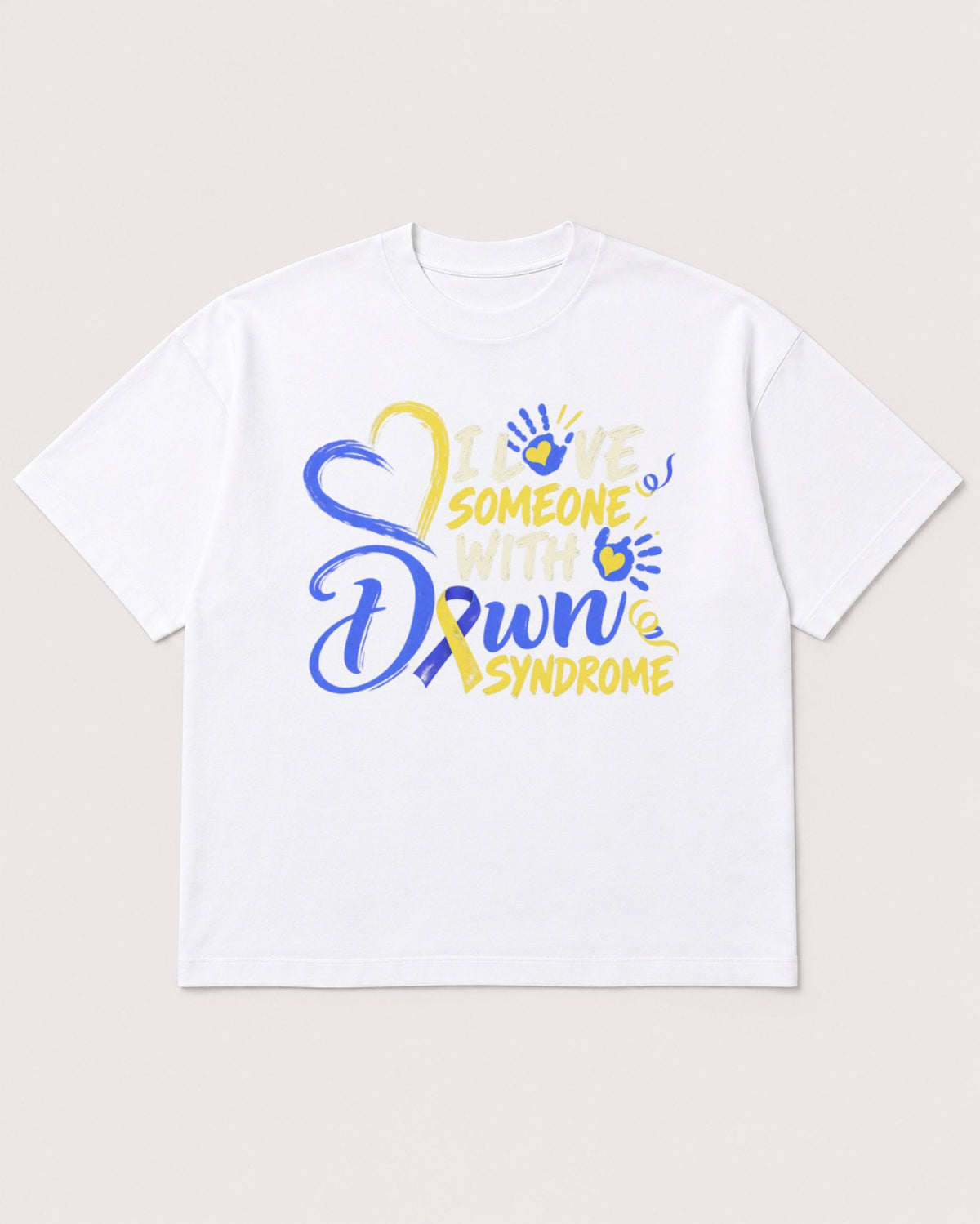 Mockup Boxy Heavyweight Tee White product