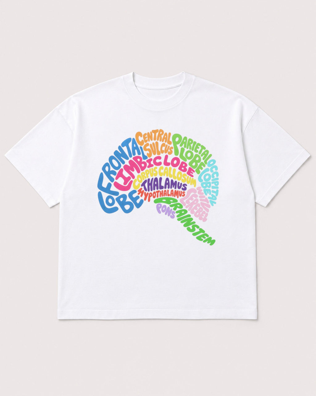 Mockup Boxy Heavyweight Tee White product