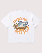 Mockup Boxy Heavyweight Tee White product