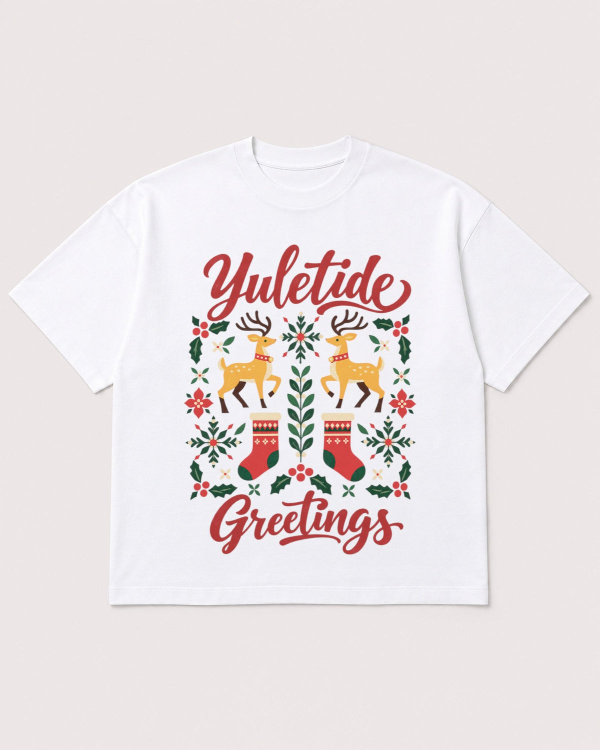 Mockup Boxy Heavyweight Tee White product