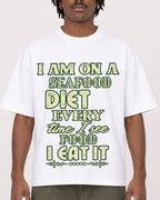 Mockup Boxy Heavyweight Tee White male close-up 04