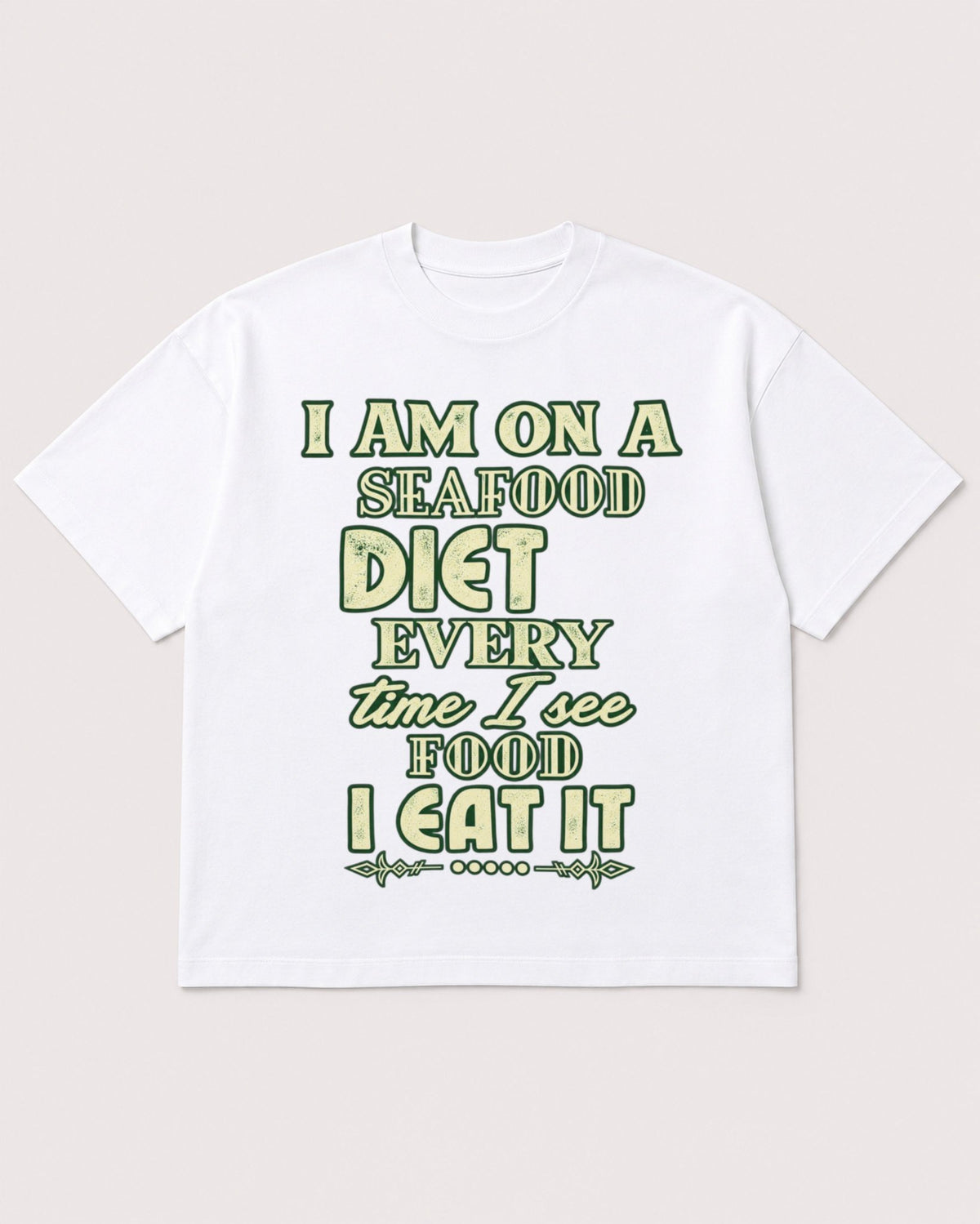 Mockup Boxy Heavyweight Tee White product