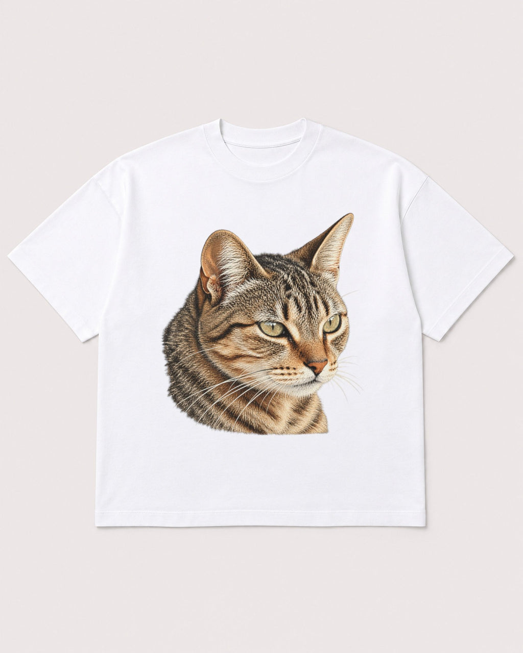 Mockup Boxy Heavyweight Tee White product